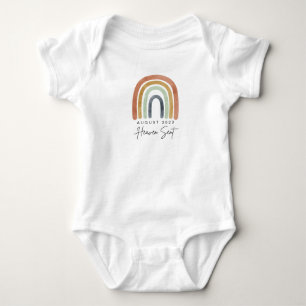 Body Heaven envoyé Boho Rainbow Baby Faire-part Onsie