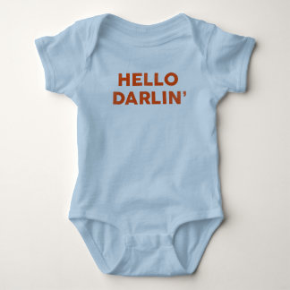 Body "Hello Darlin'" Drôle & mignon bébé & enfant