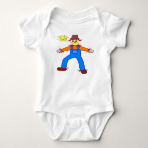 BODY "HEUREUX HALLOWEEN" SCARECROW