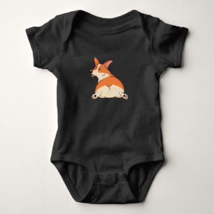 Body Hey Cutie Comic Corgi Fun