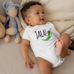 Body Holla Jalapeno Funny Baby Bodysuit