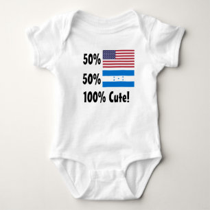Body Hondurien de l'Américain 50% de 50% 100% mignon