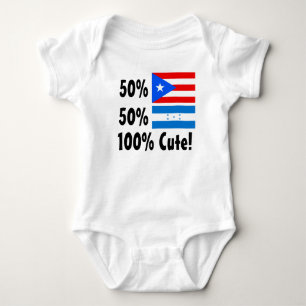 Body Hondurien du Portoricain 50% de 50% 100% mignon