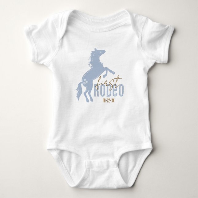 Body https://www.zazzle.com/first_rodeo_western_1st_bir (Devant)