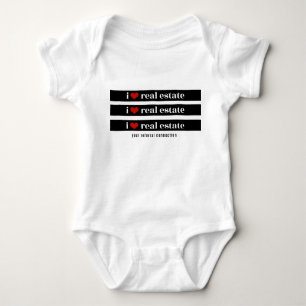 Body "I Heart Real Estate" Baby Onsie