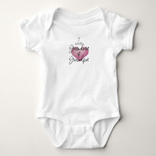 Body I LOVE GRANDMA baby one-piece Baby Bodysuit