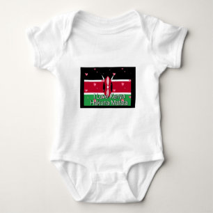 Body I Love Kenya et "Hakuna Matata" Art Print