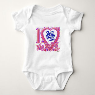 Body I Love My Daddy rose/violet - photo