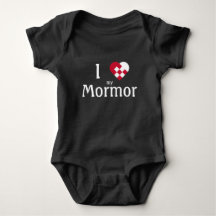 I Love My Mormor (mère de la mère) bébé mignon