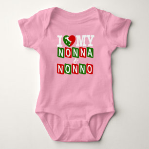Body I Love My Nonna & Nonno Baby T-Shirt