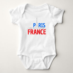 Body I love paris, Eiffel, Bonjour