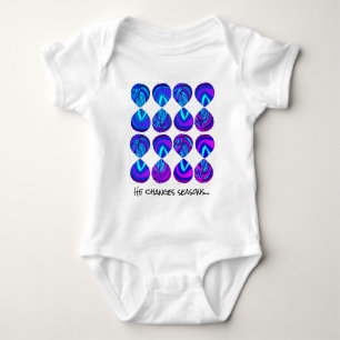 Body Il Change Saisons - Motivational Text Blue Purple