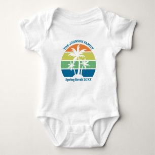 Body Ile tropicale sur mesure Palmiers mignonnes