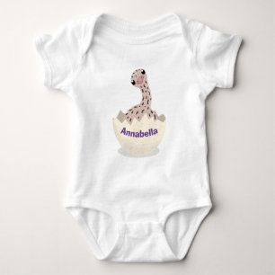 Body Illustration d'autruche pour bébé à couver mignon