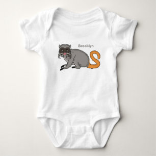 Body Illustration de cartoon du tamarin empereur mignon