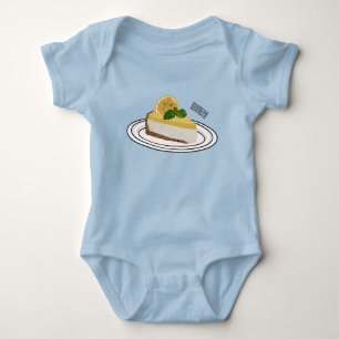 Body Illustration de citron cheesecake