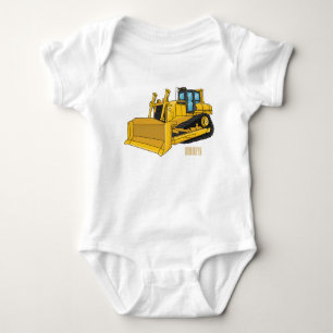 Body Illustration de dessin animé Bulldozer
