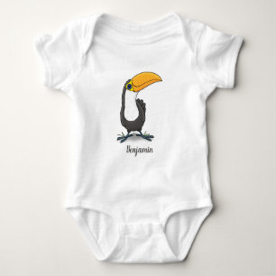 Body Illustration de dessin humoristique du toucan joye