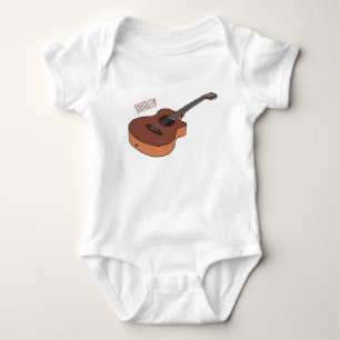 Body Illustration de guitare acoustique