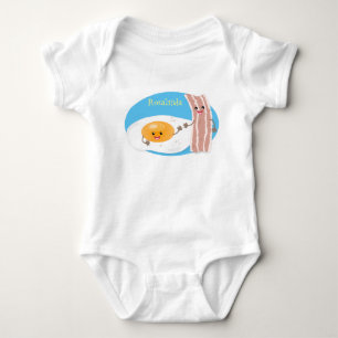 Body Illustration de l'oeuf de Cute kawaii et du bacon
