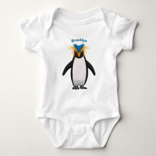 Body Illustration de mignon macaroni pingouin
