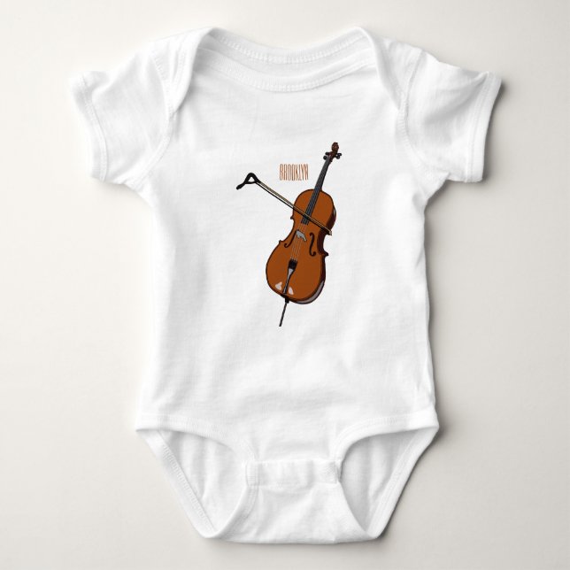 Body Illustration de violoncelle (Devant)