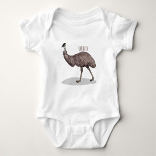 Body Illustration d'Emu bird