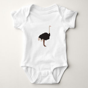 Body Illustration d'Ostrich Bird