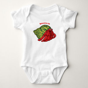 Body Illustration du crabe mignon