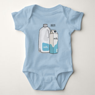 Body Illustration du lait