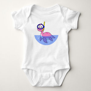 Body Illustration D'Un Monstre De Loch Ness De Snorkeli