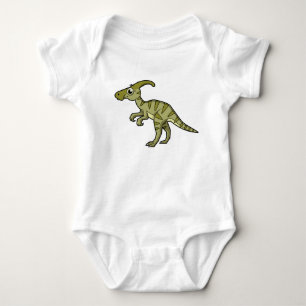 Body Illustration Mignonne D'Un Parasaurolophus Dinosau