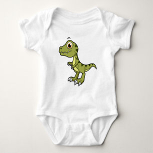 Body Illustration Mignonne D'Un Rex Tyrannosaurus.