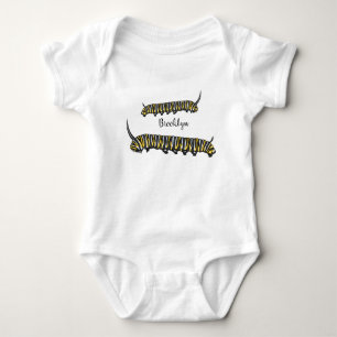 Body Illustration Monarch caterpillar
