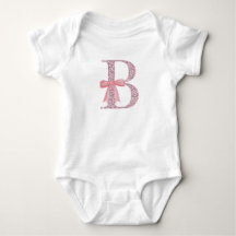 Initiale personnalisée pour la petite fille "B"