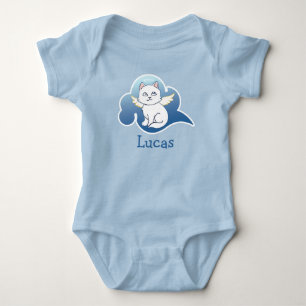 Body Innocent blanc aile Angel Chat Illustration bébé