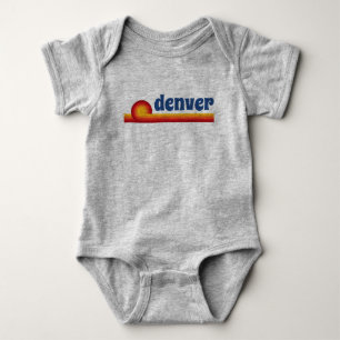 Body Inspiré vintage Denver Love Baby Unisex