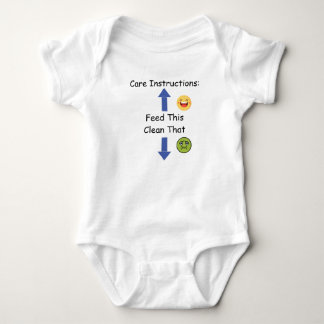 Body Instructions de soins pour bébés - Une pièce
