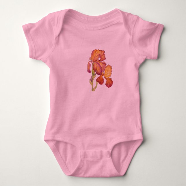 Body Iris rameper bébé (Devant)