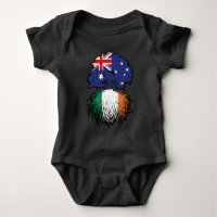 Irlande Australie Australie drapeau des racines d'