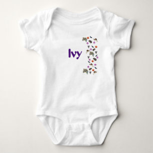 Body Ivy, Filles Nom Avec La Faune Australienne,