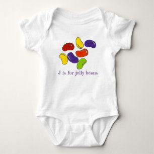Body J est pour Jelly Beans Rainbow Candy Alphabet Swee