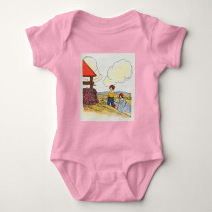 Body Jack et Jill montèrent la colline Nursery Rhyme
