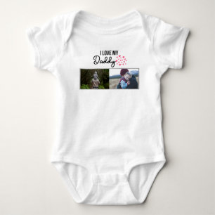 BODY J'ADORE MES VÊTEMENTS BÉBÉS DORÉS PHOTO PERSONNALI