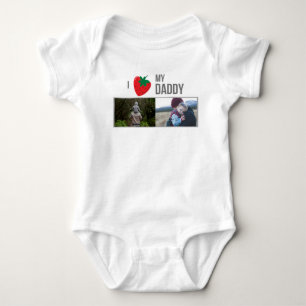 BODY J'ADORE MES VÊTEMENTS BÉBÉS DORÉS PHOTO PERSONNALI
