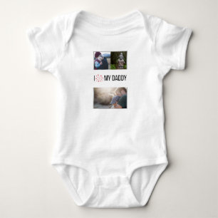 BODY J'ADORE MES VÊTEMENTS BÉBÉS DORÉS PHOTO PERSONNALI