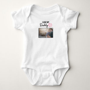 BODY J'ADORE MES VÊTEMENTS BÉBÉS DORÉS PHOTO PERSONNALI