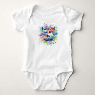 Body J'adore que tu sois mon t-shirt maman