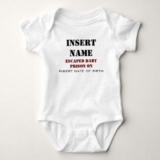 Body J'ai échappé à la prison pour bébés.