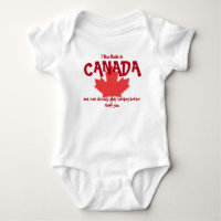 J'ai été fait au Canada...